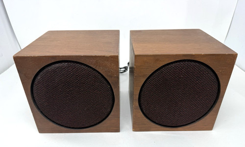 Coppia altoparlanti vintage