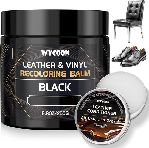 Kit riparazione pelle nero - pelle,