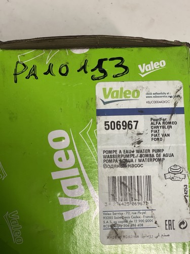 Pompa acqua valeo 506967 - pompa,