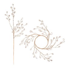  Set di ghirlande con steli a