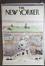 IL NEW YORKER 1976 poster Saul