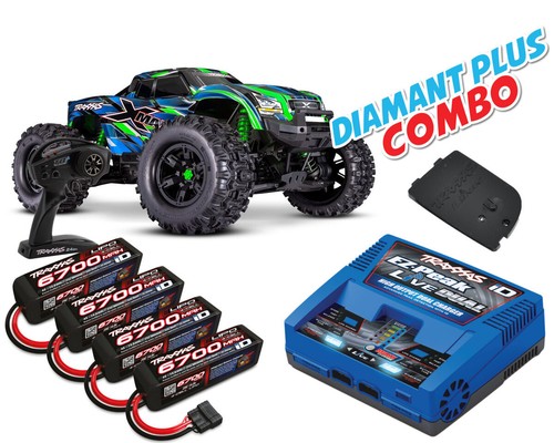Traxxas maxx verde belted - x-maxx,