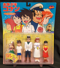 Future Boy Conan Set di Figure da Sposa in Vinile Morbido Pianeta Giocattoli
