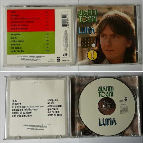 Gianni togni luna cd usato - -,