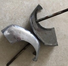 Coppia Borchie Rostri Paraurti Fiat D’epoca