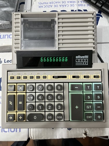 Calcolatrice vintage olivetti - calcolatrice,