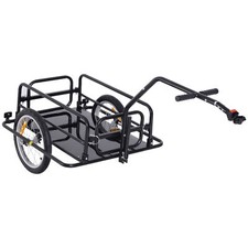 Homcom carrello portapacchi - carrello,