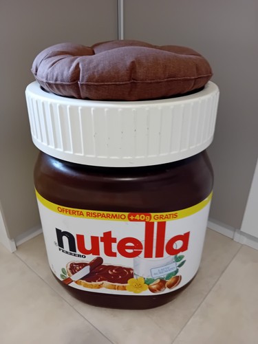Bidone pouf gigante