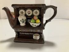 Portmeirion Miniature Dresser Teapot - 11cm - Botanic Garden - Teiera Miniatura 