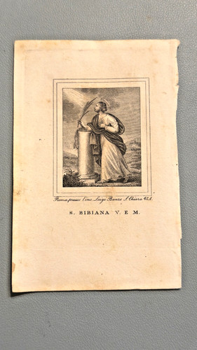 Santino antico incisione - , s