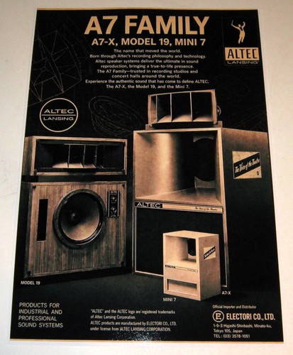Altec lansing mini - altec, a-7x,