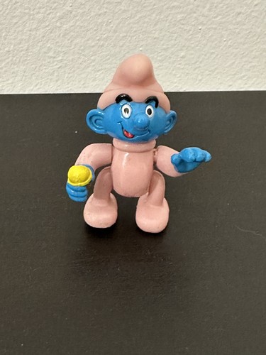 Baby puffo rosa 1996 - baby,