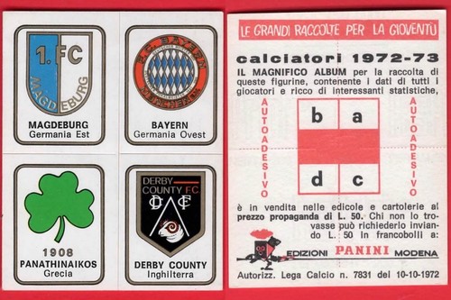 Figurina calciatori panini - figurina,