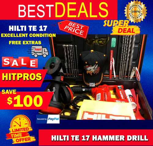 Hilti hammer drill - 17,