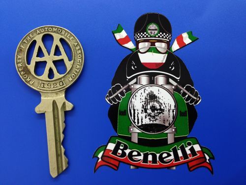 Adesivo benelli cafe - adesivo, racer