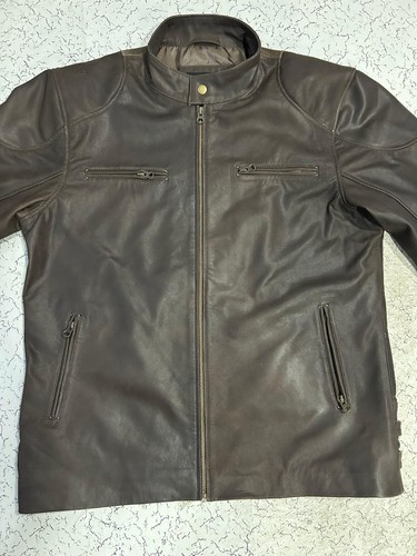 Giacca uomo marrone scuro - , vera