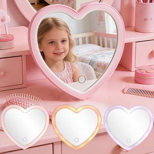 Specchio trucco cuore - trucco,