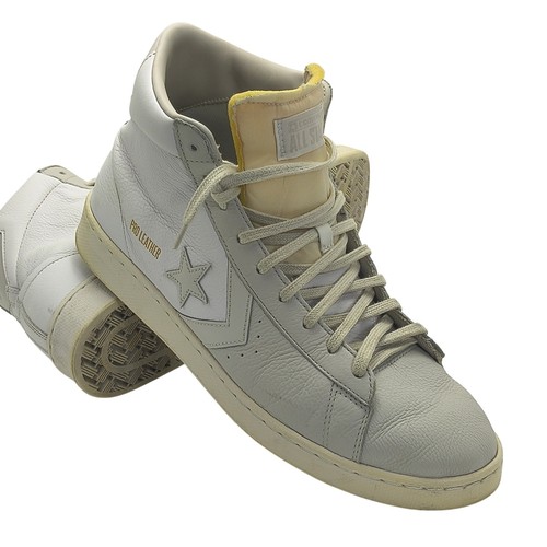 Converse pro leather mid white - converse,