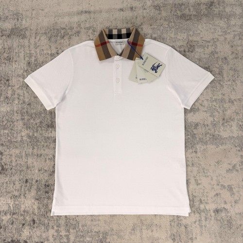 Polo burberry con colletto - polo,