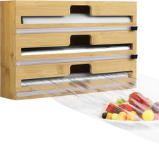 Housolution Porta Pellicola E Alluminio, Dispenser per Pellicola E Alluminio Lun