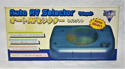 Auto selector input - av,