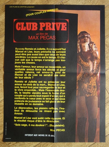 Club prive max pecas erotique - club,