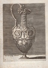 Enea Vico (1523 - 1567) - Vaso con decorazioni, 1543