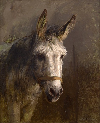 Dipinto mano ritratto di - mano,