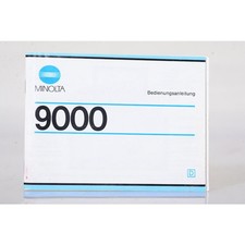 Minolta AF 9000 Manuale D'uso / Istruzioni / Istruzione / TEDESCO