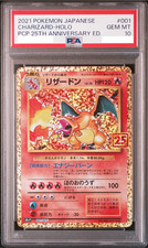 Psa charizard 001 - 10, 001/025