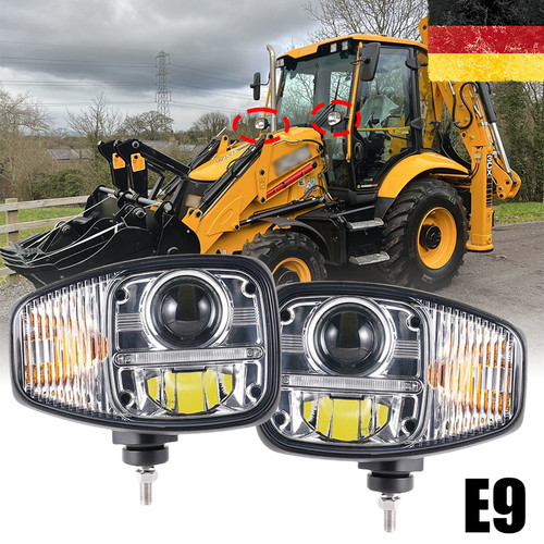 Coppia fari 82w led drl - led,