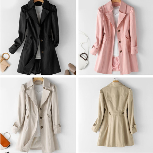 Cappotto trench donna