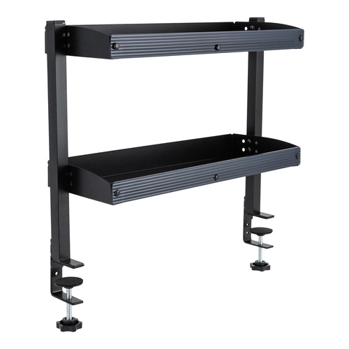 Tier clamp desk shelf - clamp-on,