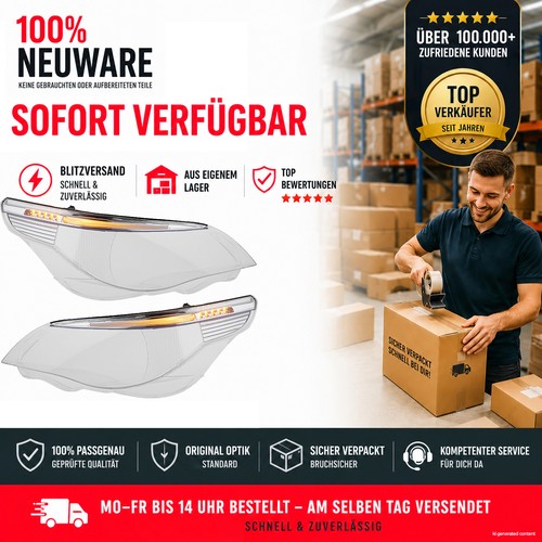 Streuscheiben scheinwerfer set - streuscheiben,