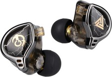 Linsoul QKZ x HBB Cuffie HiFi In-ear Monitor con diaframma rivestito in titanio