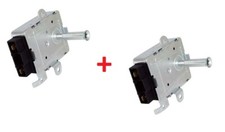 COPPIA GIRARROSTO SPIEDO MOTORE ELETTRICO 220 V PER BARBECUE CAMINETTO STUFA 2PZ