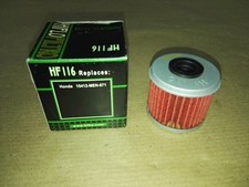 OIL FILTER FILTRO OLIO HIFLO HF116 HONDA CRF 150 250 450 TRX 450