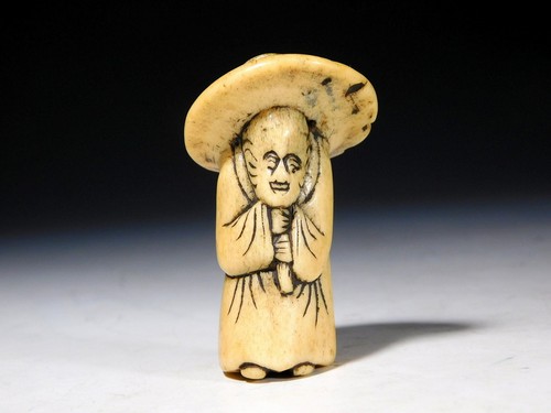 Old man design - old, carving