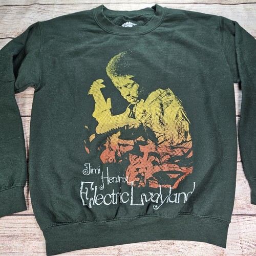 Felpa girocollo jimi hendrix - felpa,