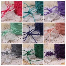 Cordino corda filo in cotone cerato spess. 2mm per creare bijoux colori a scelta