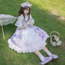Donna Ragazza Ruffles Lolita