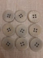 18 - LOTTO N. 9  BOTTONE  NUOVI  MIS. diam.  CM. 2,3  CELESTE SFUMATO