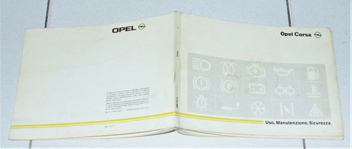 Opel corsa libretto uso - opel,