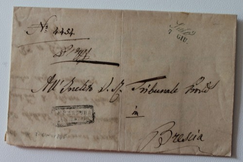 1846 lettera