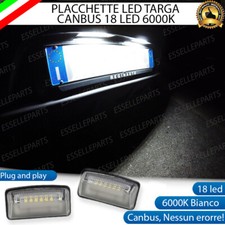 PLACCHETTE A LED LUCI TARGA 18