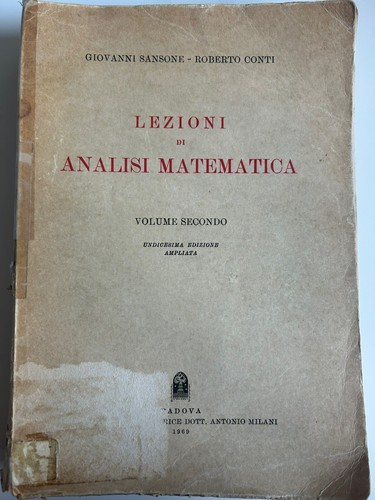 Libro analisi matematica - matematica,