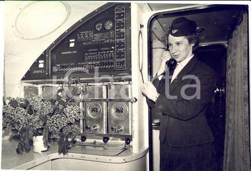 1955 urss aviazione hostess - ca,