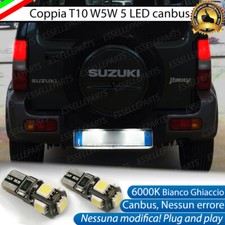 COPPIA LUCI TARGA A LED PER