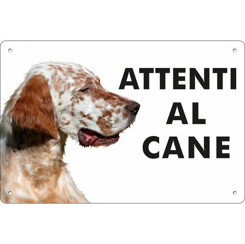 Cartello attenti cane - attenti, al