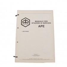 Manuale stazione servizio Ape